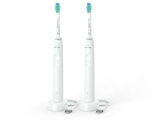 Philips 3100 Series HX3675 - Tannbørstesett - hvit