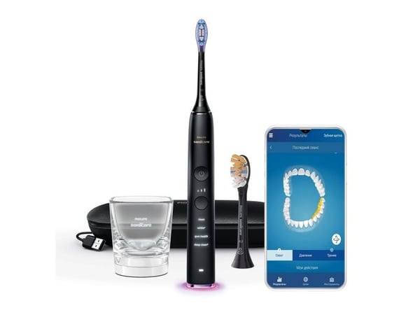 Philips Sonicare DiamondClean Smart DiamondClean Smart 9400 HX9917/89 Ladattava sähköhammasharja, Aikuinen, Sonic-hammasharja, Päivittäinen käyttö,...