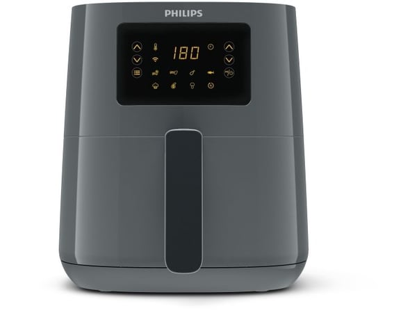 Philips Series 5000 HD9255 - Varmluftssteker - 4,1 liter - 1,4 kW - grå