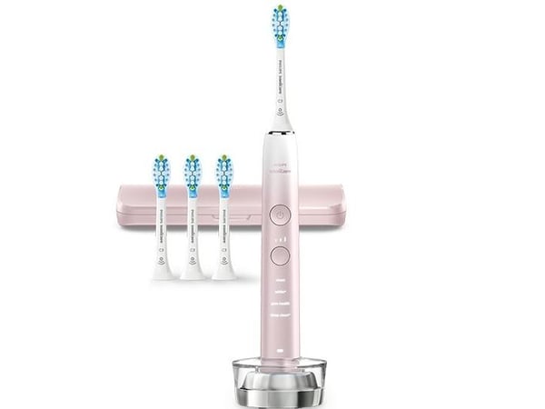 Philips Sonicare DiamondClean 9000 HX9911 - Tannbørste - silk pink to white gradient