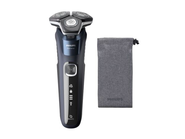 Philips 5000 Series S5885 - Barbermaskin - trådløs - dark navy/black