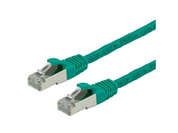 VALUE 21991273, 7 m, Cat6, S/FTP (S-STP), RJ-45, RJ-45, Grønn
