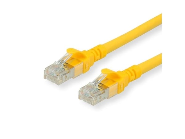ROLINE 21152828, 15 m, Cat6a, S/FTP (S-STP), RJ-45, RJ-45, Gult