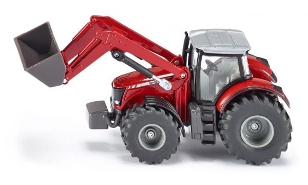 BONDE Massey Ferguson med frontlaster, modellkjøretøy