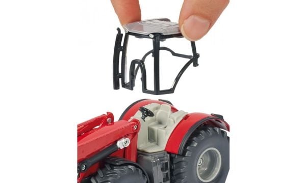 BONDE Massey Ferguson med frontlaster, modellkjøretøy