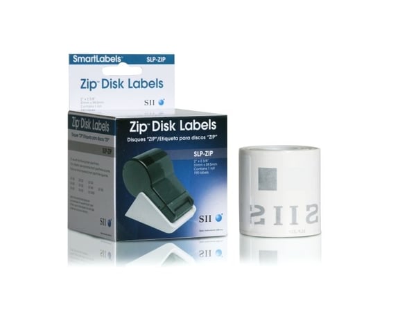 Seiko Instruments SLP-ZIP - Papir - permanet adhesiv - hvit - 51 x 59.5 mm 190 etikett(er) (1 rull(er) x 190) merkelapper - for Smart Label Printer...