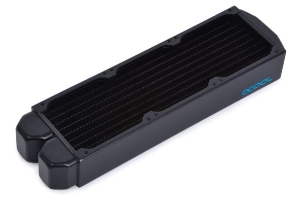 Alphacool 14438, Radiator, Kopper, Stål, Sort, 1/4", 80 mm, 286 mm