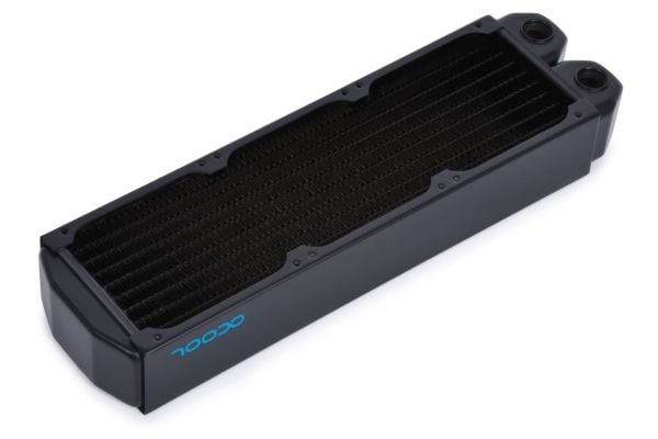 Alphacool 14438, Radiator, Kopper, Stål, Sort, 1/4", 80 mm, 286 mm