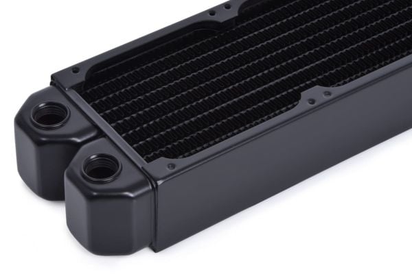 Alphacool 14438, Radiator, Kopper, Stål, Sort, 1/4", 80 mm, 286 mm