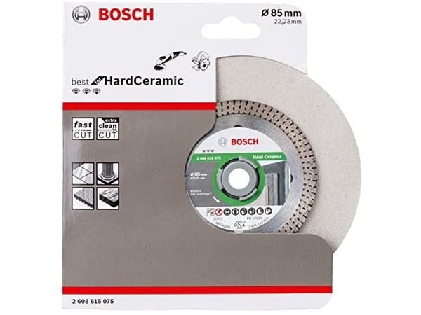 Bosch DIAMANTSKIVE HÅRD CERAMIC 85X22,23MM