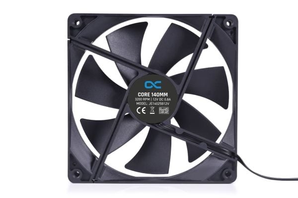 Alphacool Core PWM -tuuletin 3200 rpm - 140 mm - musta