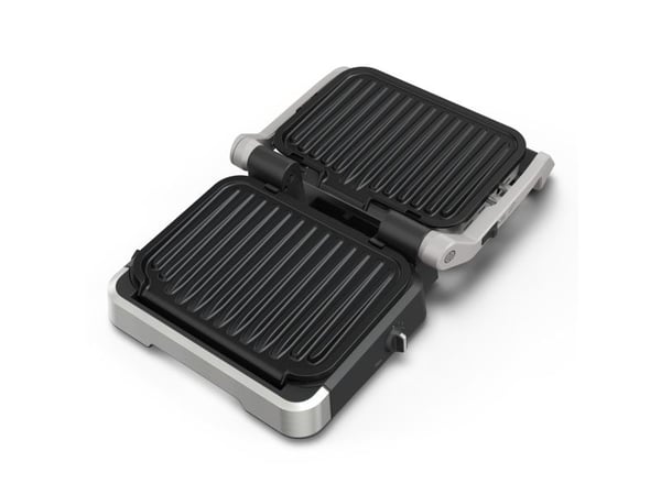 Tefal OptiGrill 4in1 GC774D, Rustfritt stål, Metall, Rektangulær, Knapper, 600 cm², 30 x 20 mm