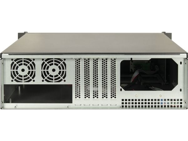 Inter-Tech IPC 3U-K340L - Mini server case - ATX - ingen strømforsyning (ATX) - USB