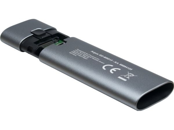 Inter-Tech GD-MS013, HDD-kotelo, M.2, PCI Express, 10 Gbit/s, USB-liitettävyys, Sininen