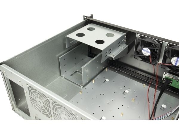 Inter-Tech IPC 4U-K-439L - Rackmonterbar - utvidet ATX (E-ATX) - ingen strømforsyning (ATX / PS/2) - USB