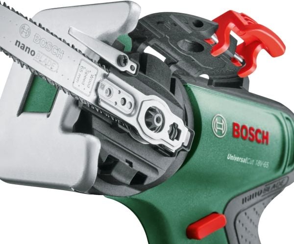 Bosch UniversalCut 18V-65, Svart, Grønn, 8000 spm, 6,5 cm, Batteri, Lithium-Ion (Li-Ion), 2,5 Ah - SOLO