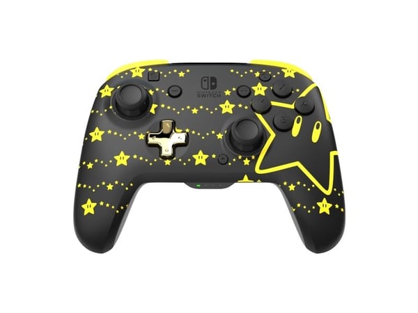 PDP Rematch Glow trådløs kontroller, Mario Stars, Switch
