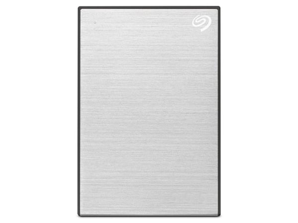 Seagate One Touch STKY1000401 - Harddisk - 1 TB - ekstern (bærbar) - USB 3.0 - sølv - med Seagate Rescue Data Recovery