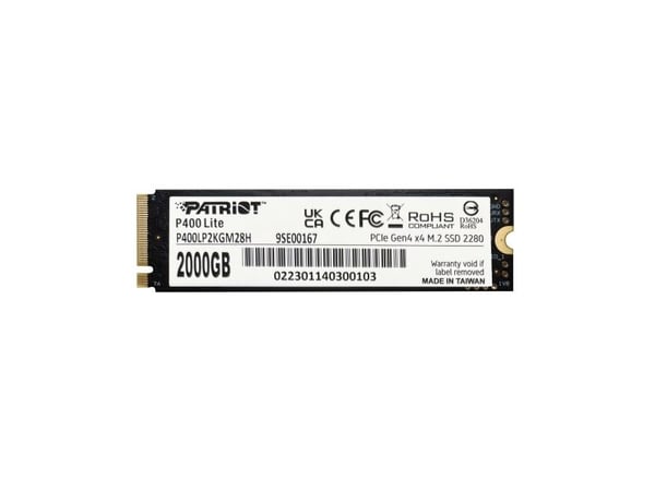 Patriot Memory P400 Lite, 2 TB, M.2
