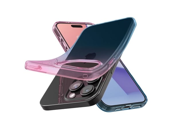 Spigen ACS06700, Etui, Apple, iPhone 15 Pro, 15,5 cm (6.1"), Blå, Rosa