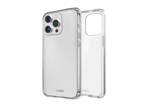 SBS TESKINIP1561PT, Etui, Apple, iPhone 15 Pro, 15,5 cm (6.1"), Gjennomsiktig