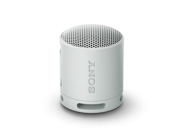 Sony SRS-XB100 - Høyttaler - for bærbar bruk - trådløs - Bluetooth - Appstyrt - lysegrå