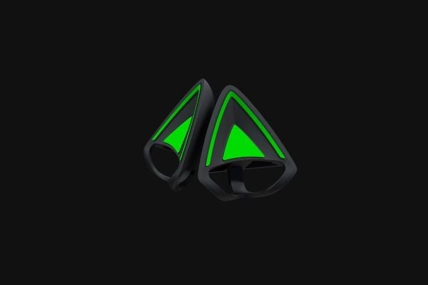 Kitty Ears klips for hodetelefoner - Razer Kitty Ears V2 - Svart