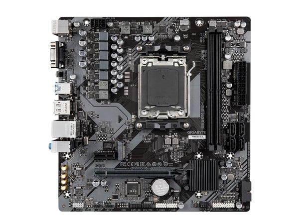 Gigabyte B650M S2H - 1.0 - hovedkort - micro ATX - Socket AM5 - AMD B650 Chipset - USB 3.2 Gen 1 - Gigabit LAN - innbygd grafikk (CPU kreves) - HD-...