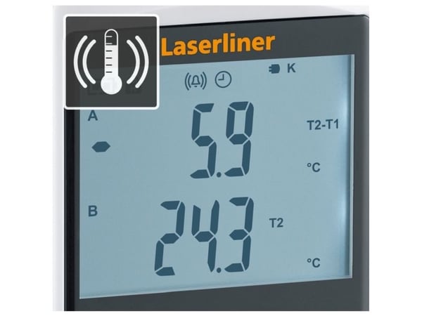 Laserliner ThermoMaster Plus, 100 År, 1,5 V, 0 - 50 ° C