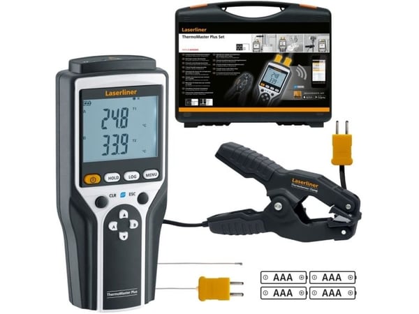Laserliner ThermoMaster Plus, 100 År, 1,5 V, 0 - 50 ° C