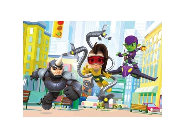 !!! CLE puslespill 2x20 SuperColor Spidey&AmFr. 24794