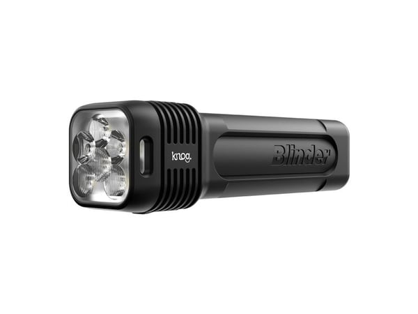 Knog Blinder 1300, ajovalo, musta, alumiini, silikoni, silikoni, IP67, 23