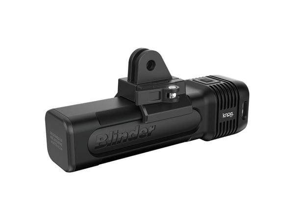 Knog Blinder 1300, ajovalo, musta, alumiini, silikoni, silikoni, IP67, 23