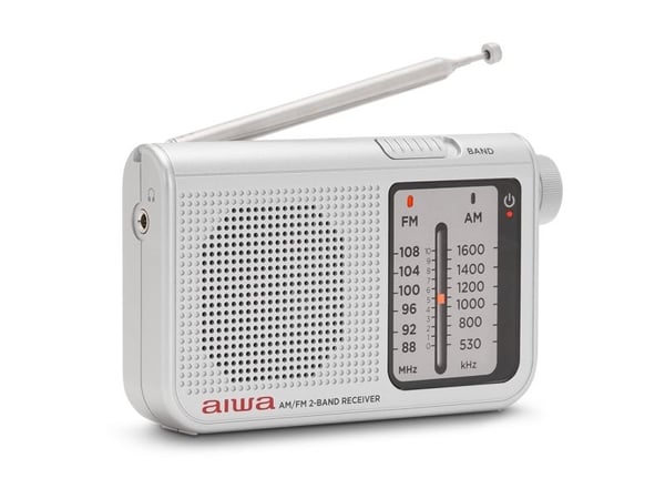 Aiwa RS-55SL, Personlig, Analog, AM, FM, 88 - 108 MHz, 530 - 1600 kHz, 5,7 cm