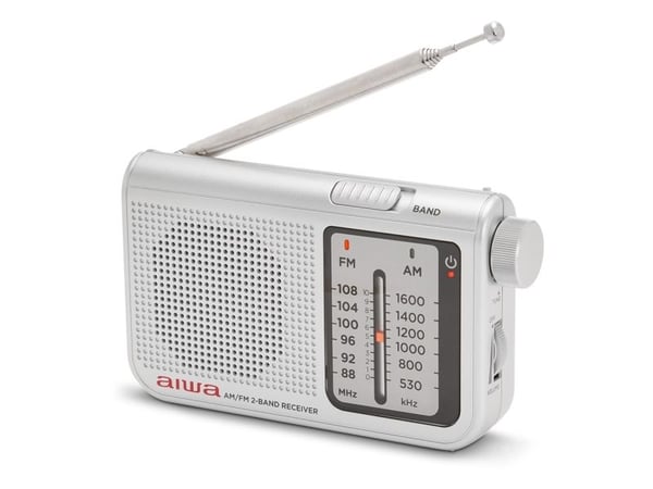 Aiwa RS-55SL, Personlig, Analog, AM, FM, 88 - 108 MHz, 530 - 1600 kHz, 5,7 cm