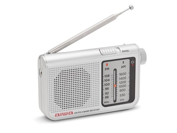 Aiwa RS-55SL, Personlig, Analog, AM, FM, 88 - 108 MHz, 530 - 1600 kHz, 5,7 cm