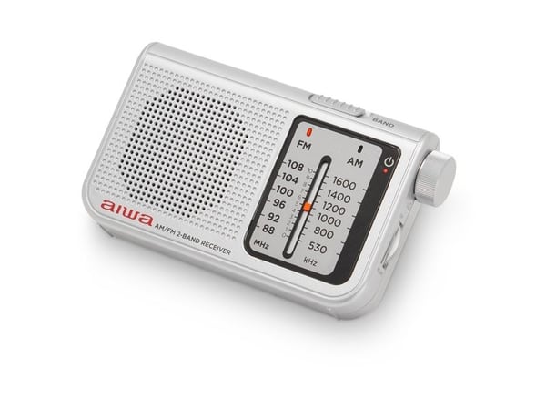 Aiwa RS-55SL, Personlig, Analog, AM, FM, 88 - 108 MHz, 530 - 1600 kHz, 5,7 cm