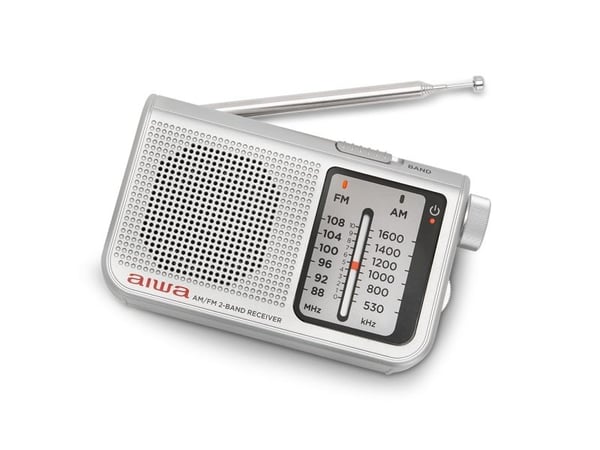 Aiwa RS-55SL, Personlig, Analog, AM, FM, 88 - 108 MHz, 530 - 1600 kHz, 5,7 cm