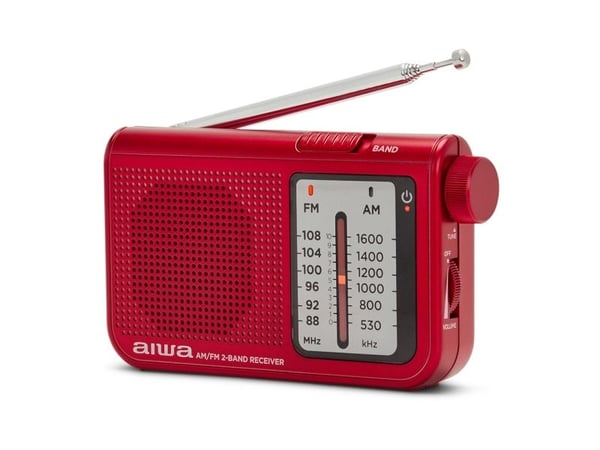 Aiwa RS-55RD, Personlig, Analog, AM, FM, 88 - 108 MHz, 530 - 1600 kHz, 5,7 cm
