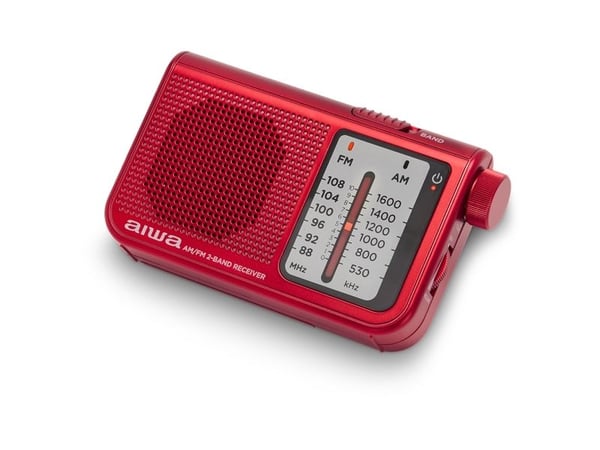 Aiwa RS-55RD, Personlig, Analog, AM, FM, 88 - 108 MHz, 530 - 1600 kHz, 5,7 cm