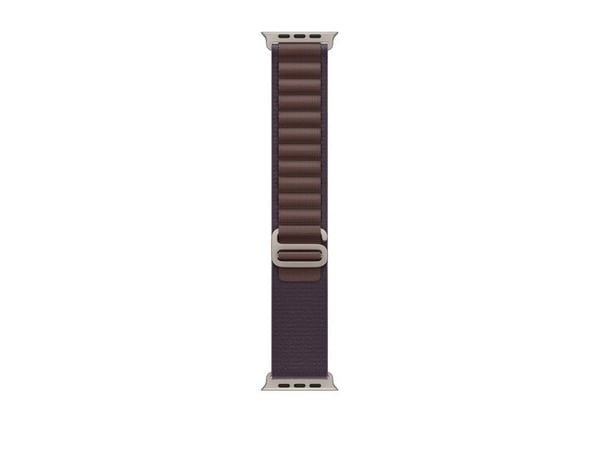 Apple - Sløyfe for smart armbåndsur - 49 mm - Medium størrelse - indigo - for Watch Hermès Series 9, SE 3, Series 10, Series 11, Series 8, Series 9...