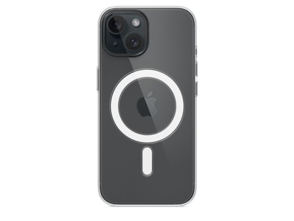 Apple MT203ZM/A, Suojus, Apple, iPhone 15, 15,5 cm (6.1"), Läpinäkyvä