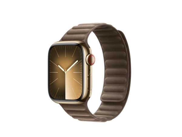 Apple - Klokkestropp for smart armbåndsur - 41 mm - M/L-størrelse - musegrått