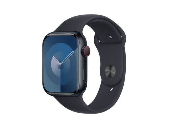 Apple - Bånd for smart armbåndsur - 45 mm - S/M-størrelse - midnatt