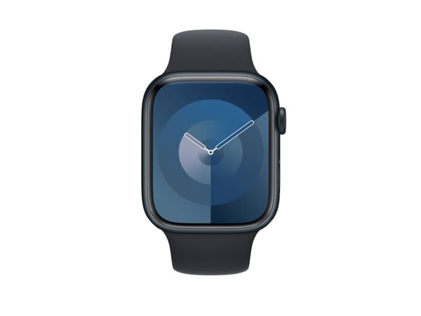 Apple - Bånd for smart armbåndsur - 45 mm - S/M-størrelse - midnatt