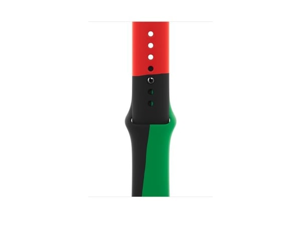 Apple - Klokkestropp for smart armbåndsur - 44 mm - S/M-størrelse - Black Unity