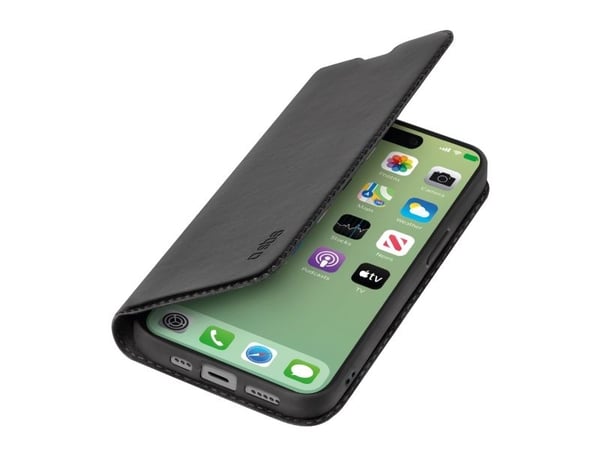 SBS TEBKLITEIP1567PK, Lommebok-etui, Apple, iPhone 15 Pro Max, 17 cm (6.7"), Svart