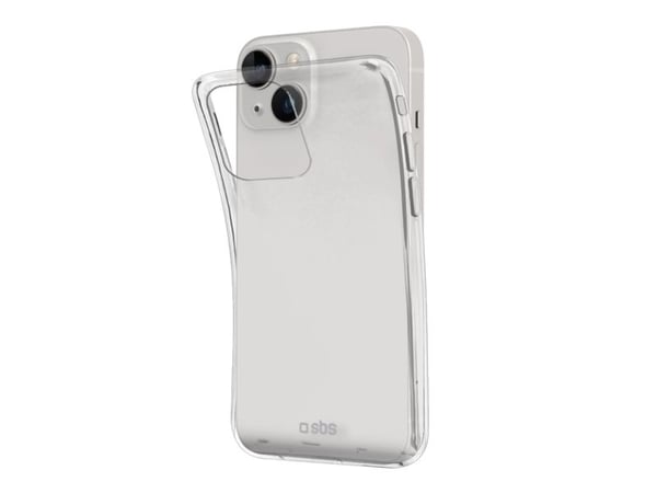 SBS TESKINIP1567T, Suojus, Apple, iPhone 15 Plus, 17 cm (6.7"), Läpinäkyvä