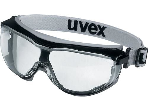 uvex - Vernebriller - skygge: 2C-1.2 W 1 FTKN CE - klar linse - polypropylen - svart og grå