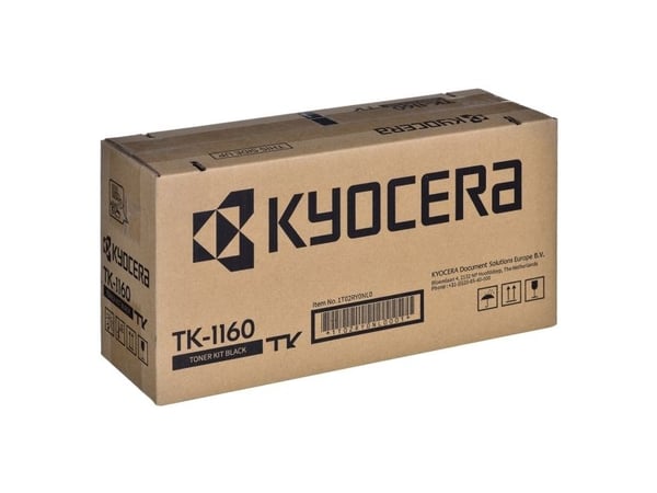 Kyocera TK 1160 - lajittele - alkuperäinen - tonerpatron - ECOSYS P2040dn, P2040dn/KL2, P2040DN/KL3, P2040dw, P2040dw/KL2, P2040DW/KL3, P2040dw/KL2...